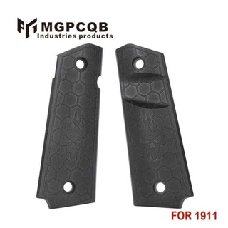 ประกับด้าม 1911 ลายกะโหลก วัสดุพอลิเมอร์ ผู้ผลิต: MGPCQB