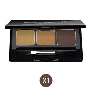 ARTY PROFESSIONAL 3 TONE EYEBROWS PALETTE สี X1  สี NEUTRAL BROWN