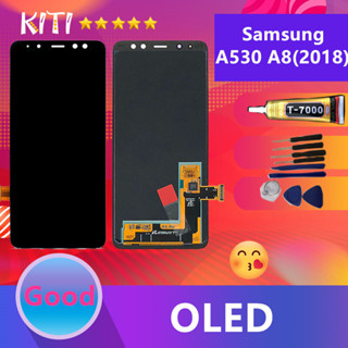 (งาน ic แท้)(OLED)For Samsung จอ A530 จอโทรศัพท์ LCD Screen Display Touch samsung galaxy A8(2018)/A530