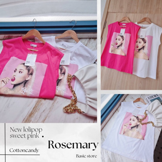 New lolipop sweet pink 🍧 เสื้อกล้ามนำเข้าจากเกาหลี สีสันน่ารักกก #Rosemary basicstore