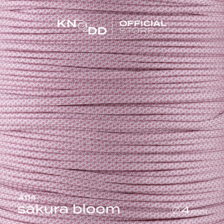 KNODD พาราคอร์ดไนลอน นำเข้าจากอเมริกา สี No.4114: Sakura Bloom ขนาด 4มม