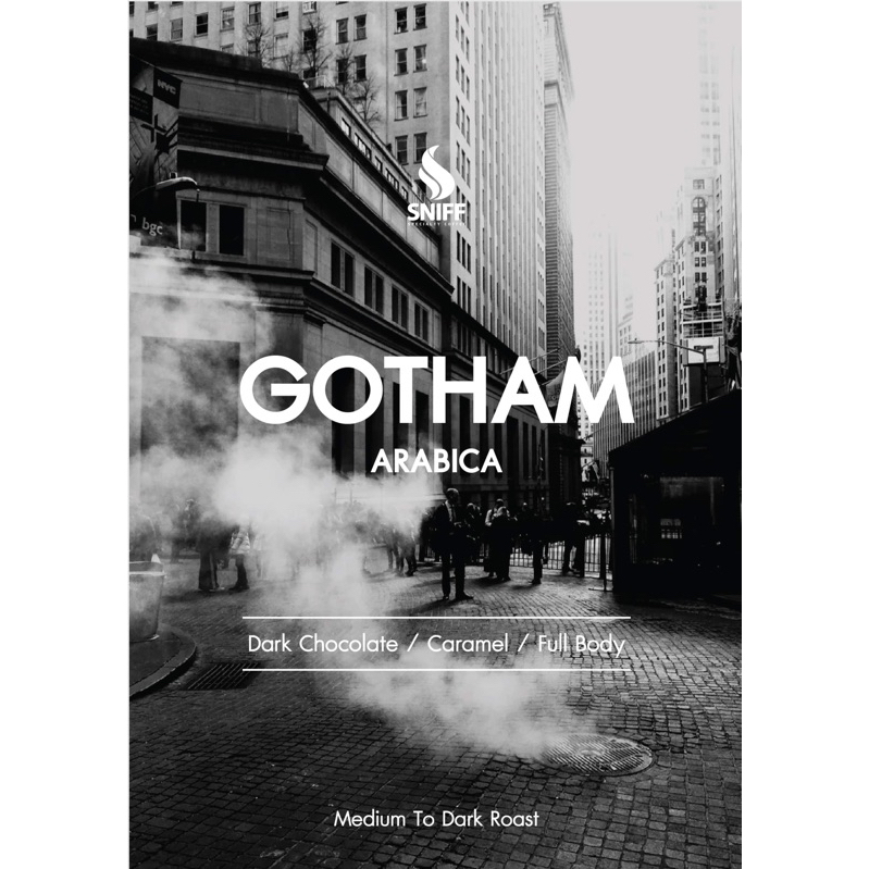 เมล็ดกาแฟคั่วGotham arabica