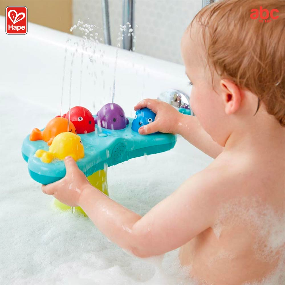 Hape - Musical Whale Fountain โต๊ะดนตรีน้ำพุปลาวาฬ 18M+ รูปที่ 3