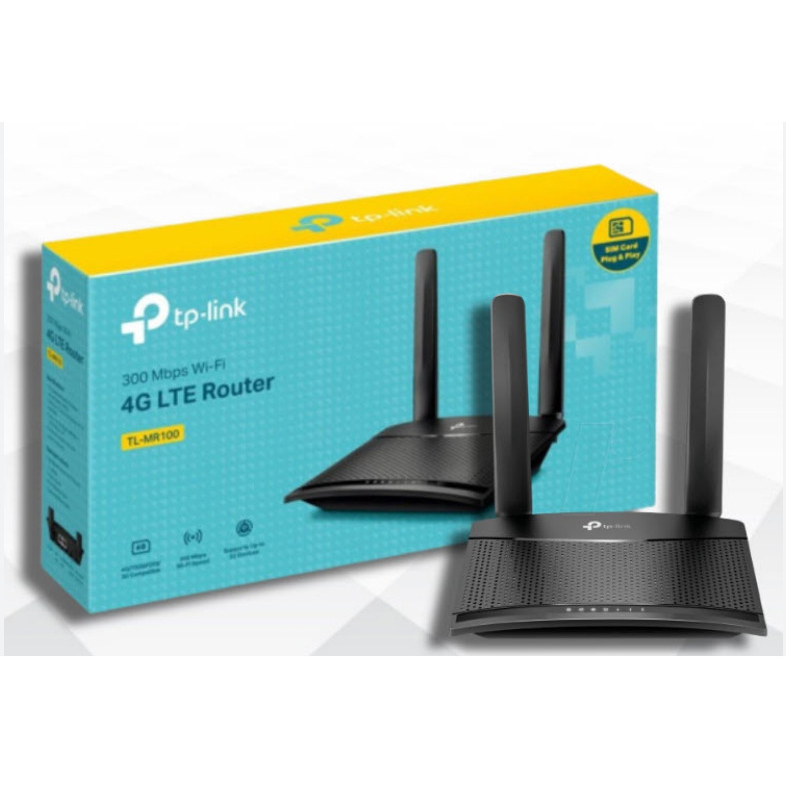 TP-LINK TL-MR100 300 Mbps Wireless N 4G LTE Router