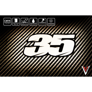 สติ๊กเกอร์ Sticker Crutchlow 35/219