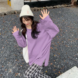 QKshop ยอดฮิต⭐️เสื้อยืดแขนยาว สีสวยมากก ใส่ได้ทุกเทศกาลทุกโอกาสใส่คู่กับแฟนใส่เป็นแก๊งกับเพื่อนก็คือเริ่ด