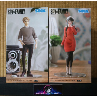 SEGA PREMIUM FIGURE: SPY X FAMILY - YOR / LOID FORGER (PLAIN CLOTHES)