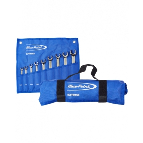 ชุดประเเจเเหวนผ่า BLUE-POINT NO.BLPFNWS9 Regular Flare Nut Wrench Set, 9pcs Factory Gear By Gear Garage