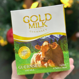 นม GOLD MILK UHT ยกลัง (200ml./40กล่อง)