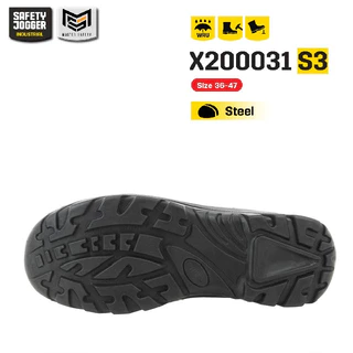 [ของแท้พร้อมส่ง] Safety Jogger รุ่น X200031 S3 รองเท้าเซฟตี้หุ้มข้อ หัวเหล็ก ระบายอากาศ พื้นกันน้ำมัน