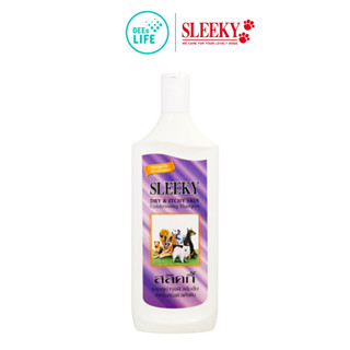 SLEEKY SHAMPOO DAY สลิคกี้ แชมพูบำรุงผิวเข้มข้นสำหรับสุนัขผิวแห้งคัน SKINAND ITCH 350 CC.