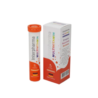 Multivitamin วิตามินรวมแบบเม็ดฟู่ สร้างภูมิคุ้มกันให้ร่างกายโดย Interpharma