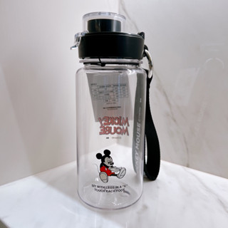 Snoopy &amp; Mickey bottle พร้อมสายคล้อง