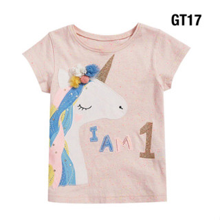 💥พร้อมส่งจากไทย💥GT17 เสื้อยืดแขนสั้น ลายน่ารัก ผ้าไม่หนา ใส่สบาย ระบายอากาศได้ดี คุณภาพดีเว่อร์เช่นเคย‼️