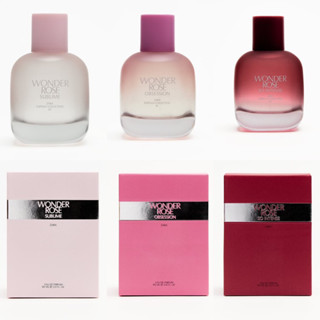 น้ำหอมซาร่า zara wonder rose คอลเลคชั่นใหม่ 3 แบบ 3 สไตล์ ขนา90 ml