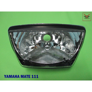 YAMAHA MATE111 MATE 111  HEADLIGHT "DIAMOND" TYPE  //  ไฟหน้า (เพชร) ช้อนชุบ สินค้าคุณภาพดี