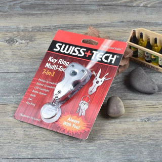 เครื่องมือ อเนกประสงค์ Swiss+Tech Key Ring Multi-Tool 7 in 1 พร้อมส่ง ราคาถูก