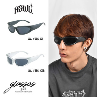 แว่นตากันแดด y2k Glasses Ausawaluk แว่นกันแดดสไตล์เรโทร