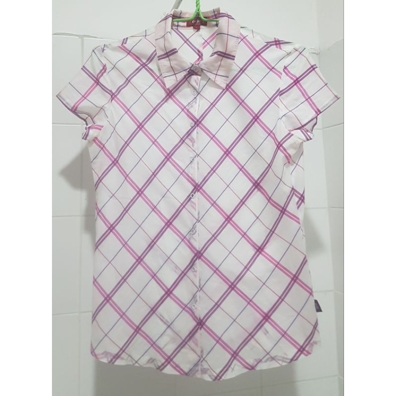 เสื้อคอปกแขนสั้น EDC ของแท้ Size L