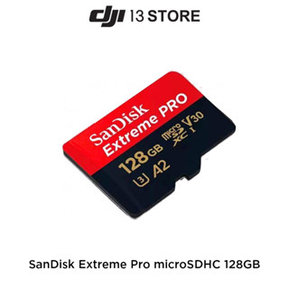 SanDisk Extreme Pro microSDXC 128GB V30 U3 C10 Read 200MB/s Write 90MB/s เมมโมรี่การ์ด 128GB โปร รองรับ 4K