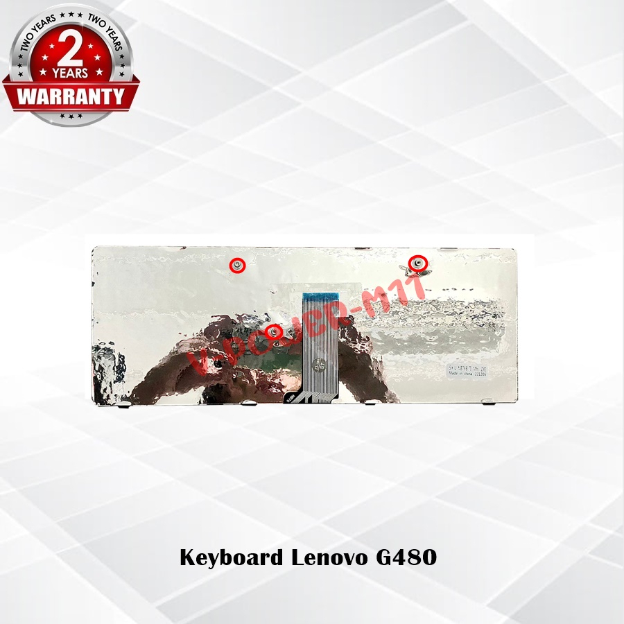 Keyboard Lenovo G480 / คีย์บอร์ด เลโนโว่ รุ่น G485 Z380 Z480 Z485 / TH-ENG *ประกัน 2 ปี*