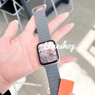สายนาฬิกา smart watch11 10 9 8 ultra 7 6 5 4 3 2 SE สาย iwatch smart watch ขนาด 38/40/41/44/45/49/46มม เหล็กนิ่ม a-star