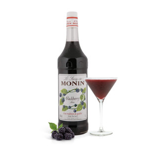 (WAFFLE) โมนิน ไซรัปแบล็กเบอร์รี่ บรรจุขวด 700 ml. MONIN Blackberry Syrup น้ำเชื่อม MONIN กลิ่น “Blackberry”