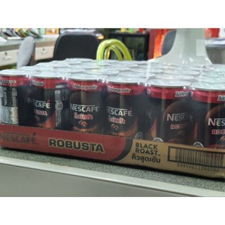 เนสกาแฟโรบัสต้า(ขั้วสุดเข้ม) 180ml.x30กป NESCAFE RTD Backroast