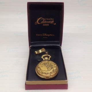 Disney : Tokyo DisneySea Pocket Watch - Quartz Movement - Limited - งานแท้ มือ1 ไม่เคยใช้งาน