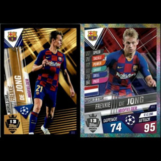 Frenkie de Jong (FC Barcelona) W13.  MATCH ATTAX 101 2019/20 - WORLD STAR