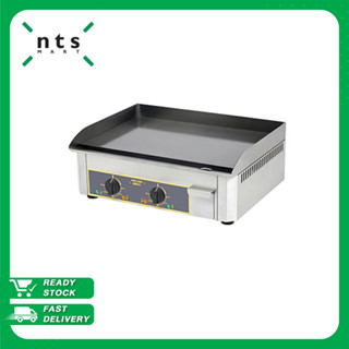 ROLLER GRILL ELECTRIC ENAMEL GRIDDLE PLATE เตาปิ้งย่าง เตาเทปันยากิ เตาไฟฟ้าถาดเรียบ ROL1-PSR