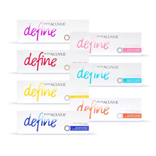 คละสีได้ acuvue define 1 day 15คู่