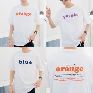 ZAMIO COLORMOOD T-shirt เสื้อยืดแขนสั้นทรงโอเวอร์ไซส์