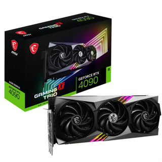 VGA MSI RTX 4090 Gaming X TRIO 24G GDDR6X รับประกัน 3 ปี ศูนย์ไทย