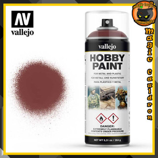 Gory Red Spray paint 400 ml. Vallejo Aerosol สีอะคริลิคสูตรน้ำ