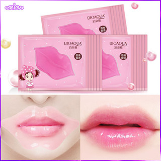 BIOAQUA🔥 มาร์คปาก มาร์คริมฝีปากชมพู คริสตัลคอลลาเจน แผ่นมาร์…
