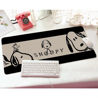 SNOOPY 3F    แผ่นรอง คีย์บอร์ด รองคีย์บอร์ด keyboard   ลาย SNOOPY  3F   ขนาด 30 x 70 cm แผ่นหนานุ่ม มียางกันลื่น    MNN