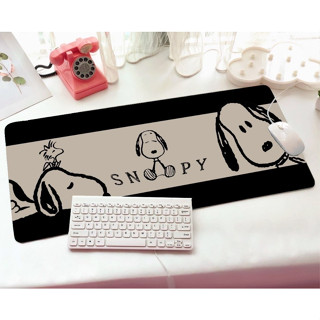 SNOOPY 3F    แผ่นรอง คีย์บอร์ด รองคีย์บอร์ด keyboard   ลาย SNOOPY  3F   ขนาด 30 x 70 cm แผ่นหนานุ่ม มียางกันลื่น    MNN