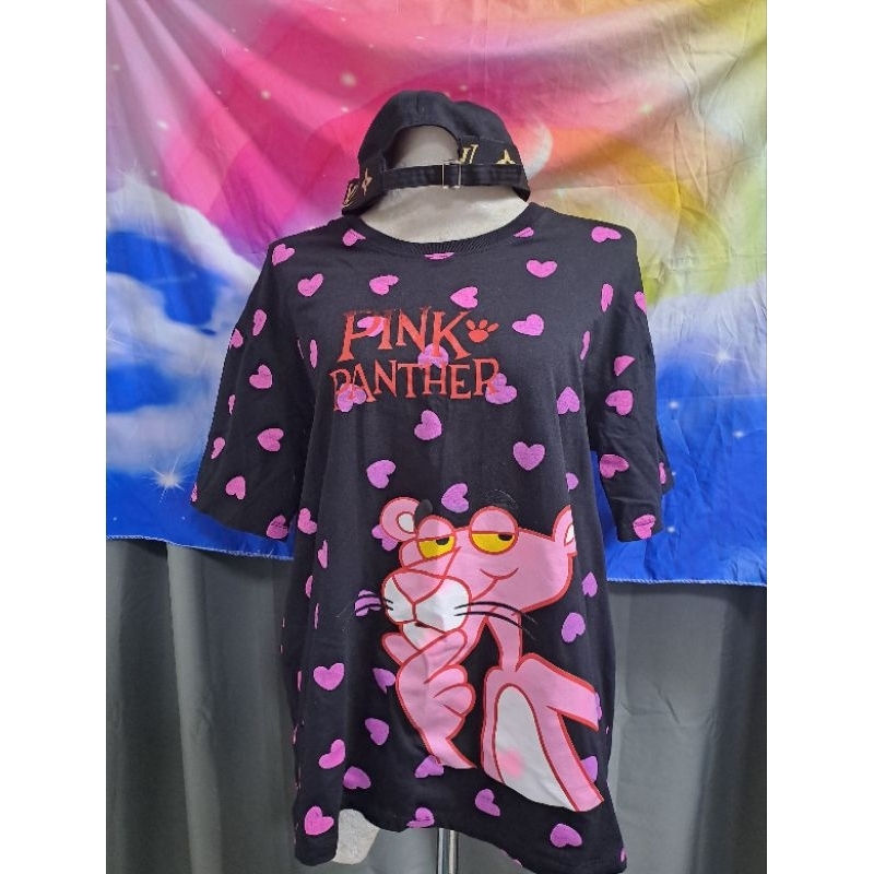 เสื้อยืดลาย pink panther