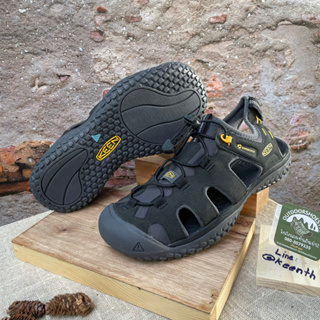 KEEN-MEN Solar Sandal (Black/Gold) [ของแท้100%] 38/24.5cm.