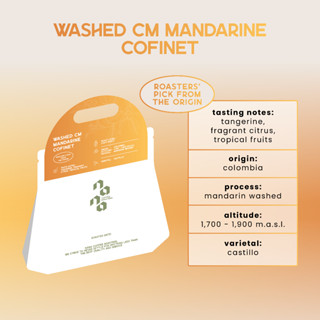 Washed CM Mandarine Colombia 100 g. คั่ว Light Roast เมล็ดกาแฟ