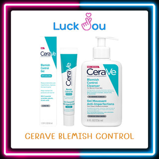 CERAVE Blemish Control Cleancer 236 ML , Gel 40 ML เซราวี เบลมมิช