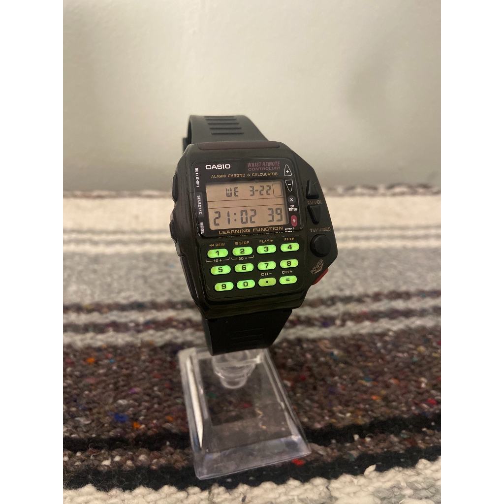 Casio Cmd-40(Rare)(Module1174)(Remote)(Calculator)(Black)