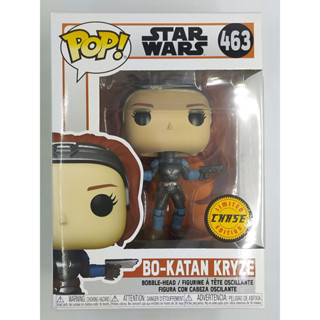 Funko Pop Star Wars The Mandalorian - Bo Katan Kryze [ Chase ] #463 (กล่องมีตำหนิ) แบบที่ 1