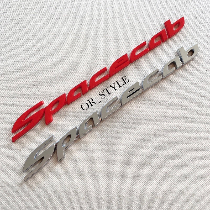 โลโก้ SPACECAB D-MAX 2012-2019 (ซ้ายขวาใช้เหมือนกัน)