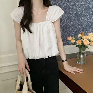 mollygirl เสื้อสม็อคปุ่ยๆมีแขน น่ารัก