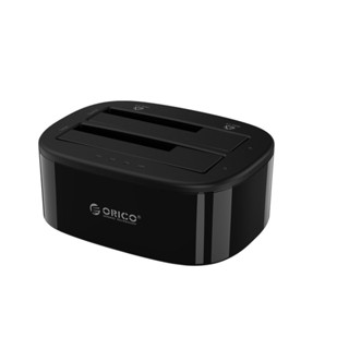 6228US3-C 2.5/3.5 INCH 2 BAYS USB3.0 HARD DRIVE DOCK WITH OFFLINE CLONE FUNCTION BLACK(รับประกัน2ปี)