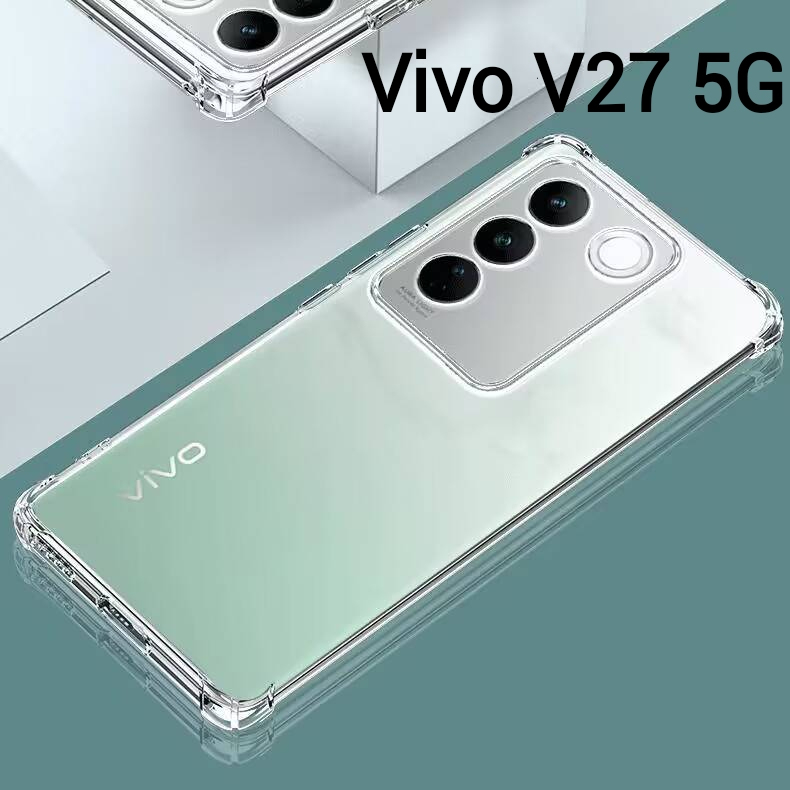 Vivo Y21d/Vivo Y29/Y200 5G/Y19S/V40 Lite/Y27s/V29E 5G/Y17s/V29 5GเคสTPUใสกันกระแทกแบบคลุมกล้องVivo Y36/V27 5G/V27Pro 5G