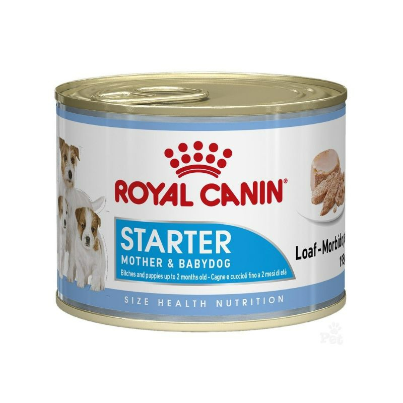 [สุนัขกระป๋อง] Royal Canin โรยัล คานิน อาหารเปียก แบบกระป๋อง สำหรับแม่และลูกสุนัข สูตรสำหรับแม่และลูกสุนัข