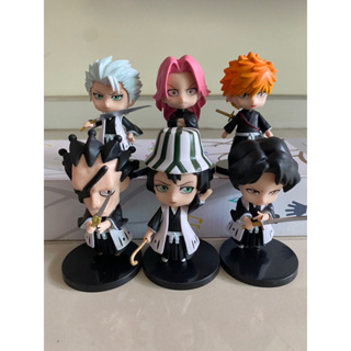 โมเดลบลีชเทพมรณะ Bleach  ยกเซ็ต 6 ตัว ความสูง 10 cm  ถ่ายรูปจากสินค้าจริง สินค้ามือ 1  วัสดุพีวีซี 💥พร้อมส่งจากไทย❤️🔥✈️🚌